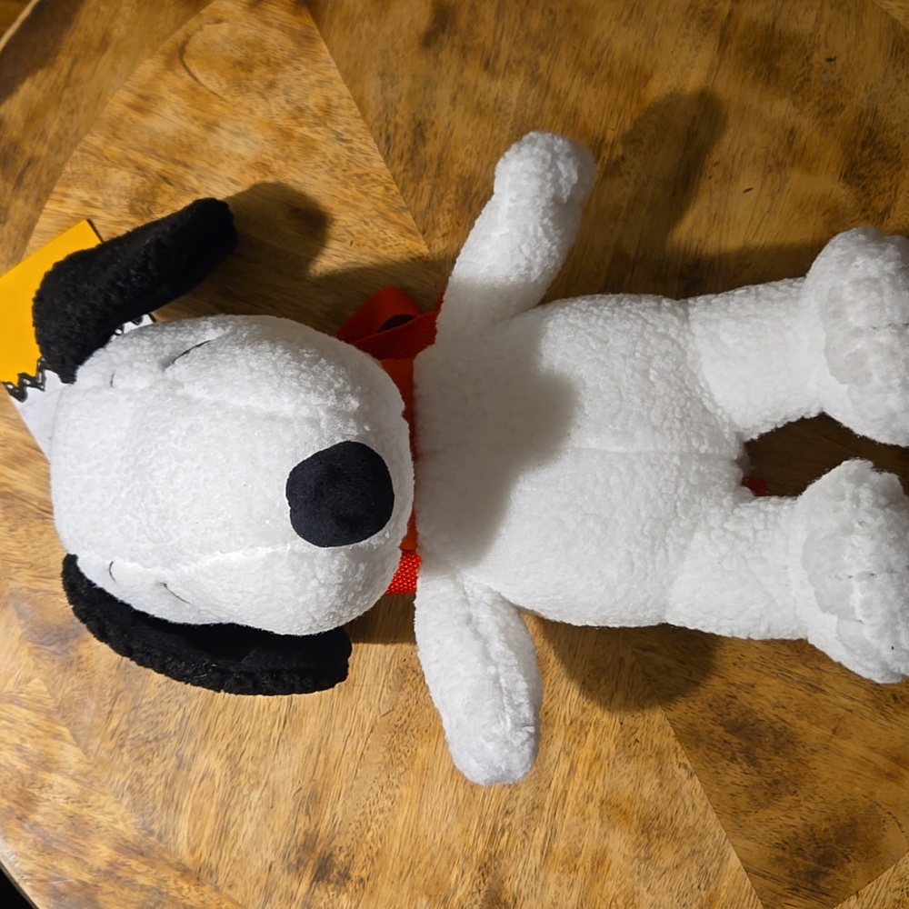 Peanuts Snoopy Plush Backpack - Picture 2 of 8